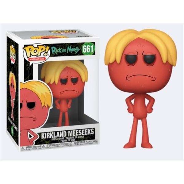 Pop! Animation Rick and Morty Vinyl Figure Kirkland Meeseeks #661