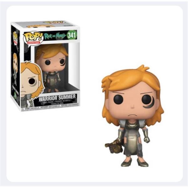 Pop! Animation Rick and Morty Vinyl Figure Warrior Summer #341