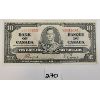 Image 1 : 1937 CDN $10 BANKNOTE