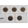 Image 2 : LOT OF 5 - CDN LARGE PENNIES - INCL 1908-1912
