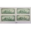 Image 2 : LOT OF 4 - 1967 CDN UNCIRCULATED $1 BANKNOTES