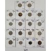 Image 1 : LOT OF 18 - CDN 5 CENT COINS - INCL 1917, 1923 & 1924, ETC. 