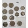 Image 1 : LOT OF 13 - CDN 50 CENT & $1 PCS