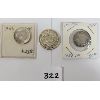 Image 1 : LOT OF 3 - CDN SILVER 25 & 50 CENT PIECES