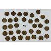 Image 2 : LOT OF 33 - 1942 CDN TOMBAC NICKELS