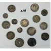 Image 1 : LOT OF 15 - WORLD COINS INCL S RHODESIA PENNY, JAMAICAN HALF PENNY,  ETC.
