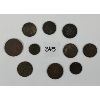 Image 2 : LOT OF 10 - EARLY WORLD COINS - INCL 1718 FRANCE, 1771 1 SKILLING, ETC.