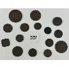 Image 2 : LOT OF 15 - EARLY WORLD COINS - INCL 1836 1/4 REALE, 1736 DUTCH DUIT, ETC. 