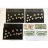 Image 2 : LOT OF 7 - CANADA 125 QUARTER SETS & CDN BANKNOTES
