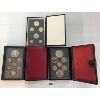 Image 2 : LOT OF 3 - 1980-1990 RCM DBL DOLLAR DENOMINATION PROOF SETS
