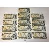 Image 1 : LOT OF 13 - 1973 CDN $1 BANKNOTES