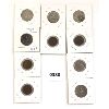 Image 2 : LOT OF 10 - MISC U.S. COINS - INCL 1924 & 1927 PENNIES 
