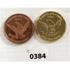 Image 1 : LOT OF 2 - CDN/U.S. FINE COPPER COINS - 1OZ