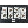 Image 2 : LOT OF 16 - CDN COMMEMORATIVE QUARTERS - UNCIRC - INCL COLOURED COINS