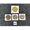 Image 2 : LOT OF 4 - INCL DETROIT CAFE COIN W NAZI SYMBOL, 1935 NAZI COIN, 1951 CAN MEMORIAL NICKEL