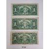 Image 2 : LOT OF 3 - 1937 CDN $1 BANKNOTES