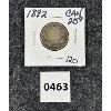 Image 1 : 1892 CDN 25 CENT PIECE