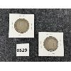 Image 2 : LOT OF 2 - 1X 1900 & 1X 1918 NEWFOUNDLAND 50 CENT PIECES