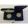 LOT OF 2 - CDN 1974 & 1984 WINNIPEG & JACQUES CARTIER SILVER DOLLAR COINS 