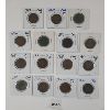 Image 1 : LOT OF 15 - CDN LARGE PENNIES - VARIOUS YEARS BEGINNING WITH 1896