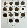 LOT OF 14 - BRITISH & WORLD COINS