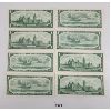 Image 2 : LOT OF 8 - 1967 CDN $1 BANKNOTES