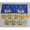 Image 1 : LOT OF 9 - COINS OF ISRAEL SETS - INCL 1965 & 1966, ETC 