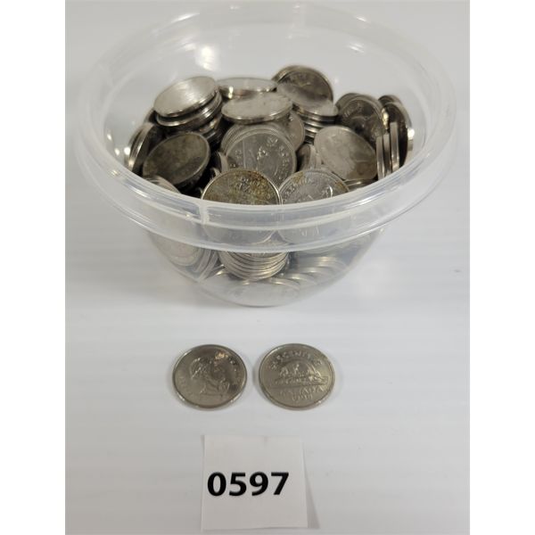 QTY OF CDN & US NICKELS