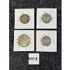Image 2 : LOT OF 4 - U.S. 1925-1939 STANDING/WALKING LIBERTY HALF DOLLAR & QUARTERS SILVER COINS 
