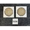 Image 2 : LOT OF 2 - 1950 CDN SILVER DOLLAR COINS 