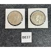 Image 2 : LOT OF 2 - 1951 CDN SILVER DOLLAR COINS 