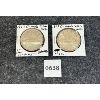 Image 1 : LOT OF 2 - 1953 CDN SILVER DOLLAR COINS 