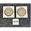 Image 2 : LOT OF 2 - 1953 CDN SILVER DOLLAR COINS 