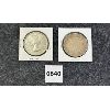 Image 2 : LOT OF 2 - 1955 CDN SILVER DOLLAR COINS 