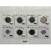 Image 1 : LOT OF 8 - 1888-1899 CDN 1, 10 & 50 CENT PCS