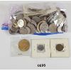 Image 2 : JOB LOT - WORLD COINS & TOKENS - INCL 1963 SPANISH PCS & 1947 FRANC PCS, ETC