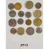 Image 2 : LOT OF 16 - MISC WORLD COINS - INCL BRITISH POUND, CUBAN CONV PESO, BRAZIL CENTAVOS