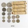 Image 1 : JOB LOT - WORLD COINS INCL SOME SILVER 