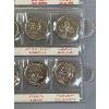Image 7 : LOT OF 4 - 1999-2000 CANADA MILLENNIUM 25 CENT PC SETS