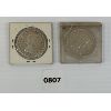 Image 1 : LOT OF 2 - 1953 & 1955 CDN VOYAGEUR SILVER DOLLAR COINS 