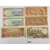 Image 2 : LOT OF 6 - MISC WORLD BANKNOTES - INCL JAMAICA, FRANCE & MEXICO, ETC. 