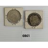 Image 2 : LOT OF 2 - 1950 CDN VOYAGEUR SILVER DOLLAR COINS 