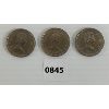 Image 2 : LOT OF 3 - 1975-1982 CDN VOYAGEUR & CONFEDERATION $1 PCS