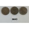 Image 1 : LOT OF 3 - 1982-1985 CDN VOYAGEUR & CONFEDERATION $1 PCS
