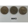 Image 2 : LOT OF 3 - 1982-1985 CDN VOYAGEUR & CONFEDERATION $1 PCS