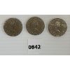 Image 2 : LOT OF 3 - 1984 CDN JACQUES CARTIER $1 PCS
