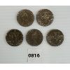 Image 2 : LOT OF 5 - 1984 CDN JACQUES CARTIER $1 PCS