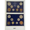 Image 1 : LOT OF 2 - 1964 & 1966 GREAT BRITAIN COIN SETS 