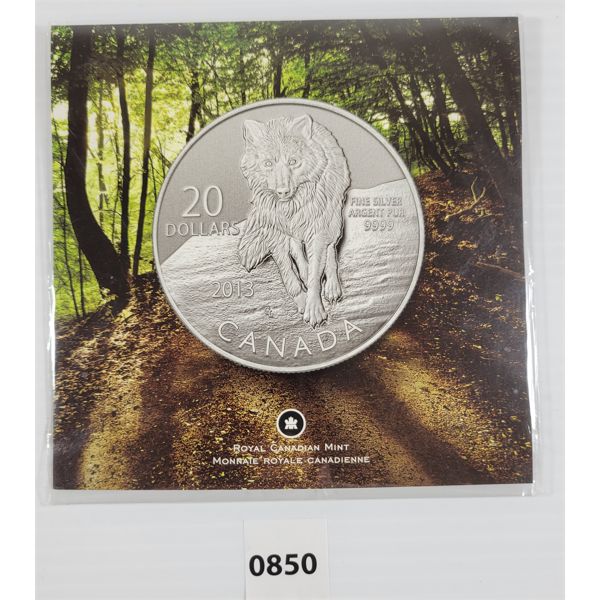 RCM 2013 $20 SILVER COIN