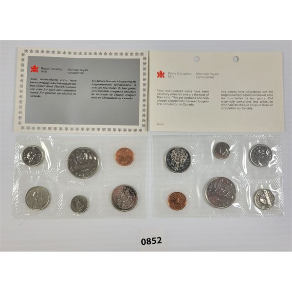 LOT OF 2 - RCM 1983 & 1986 UNCIRCULATED SETS